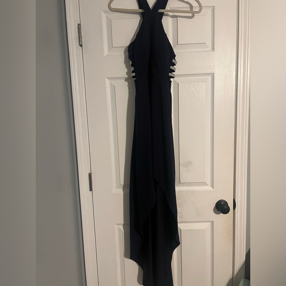 Navy blue dress